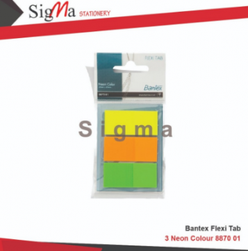 Post It BANTEX #8870 5 Warna - Pad