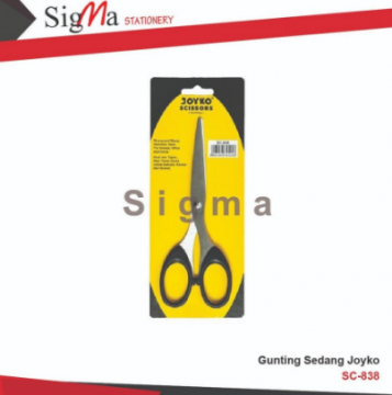 Gunting JOYKO 838SG (sedang) Soft Grip - PCS