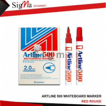 Spidol ARTLINE 500 (W/B) Merah - PCS