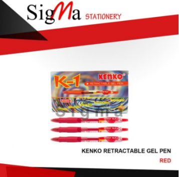 Ballpoint KENKO K1 Merah - PCS