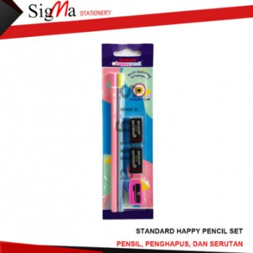 Pensil STANDARD HAPPY - Set