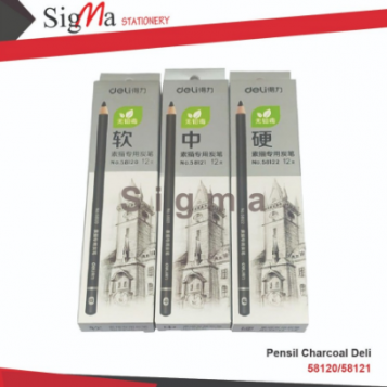 pencil Sketch Charcoal Painting DELI 58120 - PCS