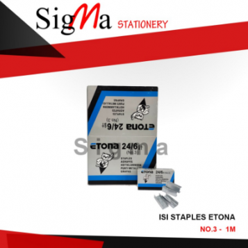 Isi Staples ETONA No.3 - PCS