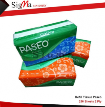 Tissue Refill PASEO 250 sheet - Pack