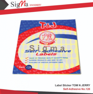 Label TOM&JERRY No.128 - Pad