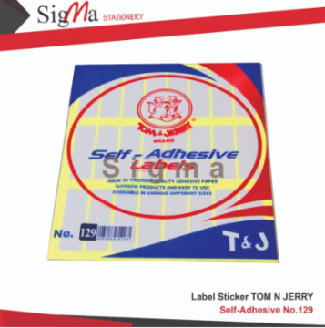 Label TOM&JERRY No.129 - Pad