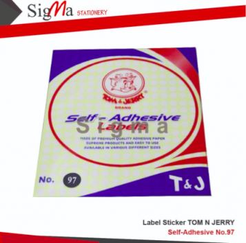 Label TOM&JERRY No.97 - Pad