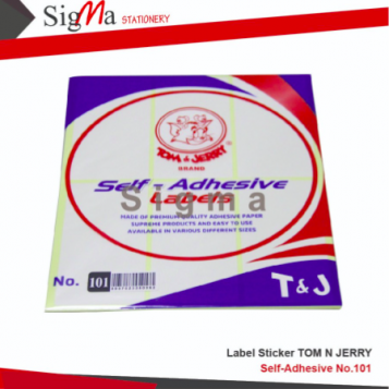 Label TOM&JERRY No.101 - Pad