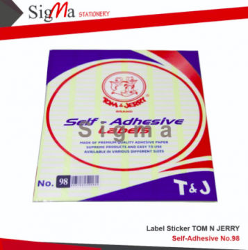 Label TOM&JERRY No.98 - Pad