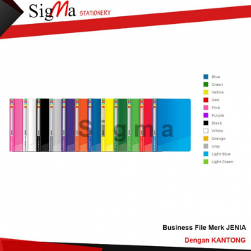 Business File Polos JENIA Merah (lusin) - Lusin