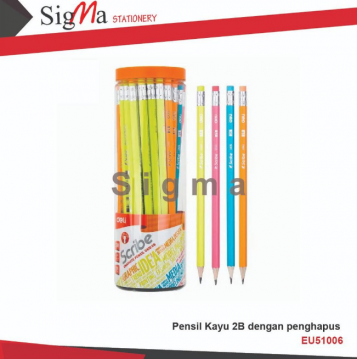 Pensil Graphite DELI EU51806 - PCS