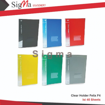 Clear Holder FELIX isi 40 A4 - PCS