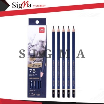 Sketching pencil DELI S999 8B - PCS