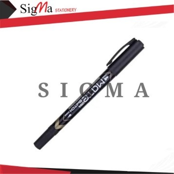 Spidol DELI Permanent Marker Hitam EU10420 - PCS