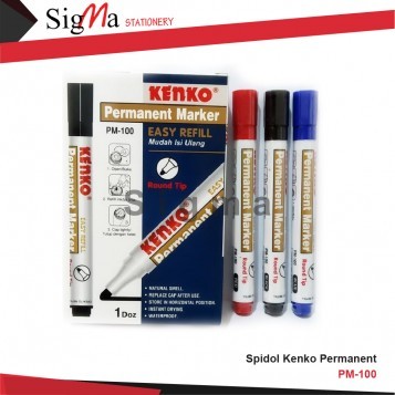 Spidol Kenko Permanent PM-100 - PCS