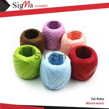 Tali Rafia warna/i - Roll