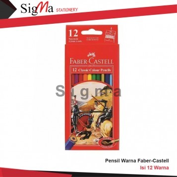 Pensil Warna FABER CASTLE isi 12 - Set