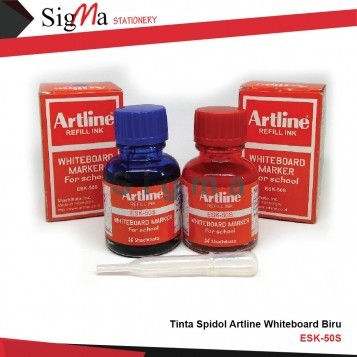 Tinta Spidol ARTLINE Whiteboard Merah (ESK-50S) - Botol