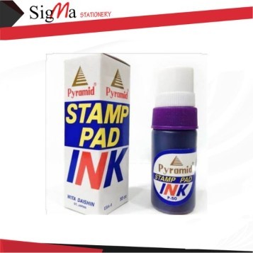 Tinta Stempel PYRAMID Ungu - PCS