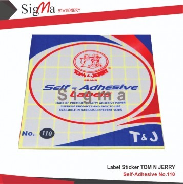 Label TOM&JERRY No.110 - Pad