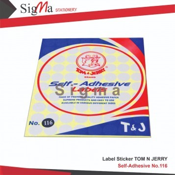 Label TOM&JERRY No.116 - Pad