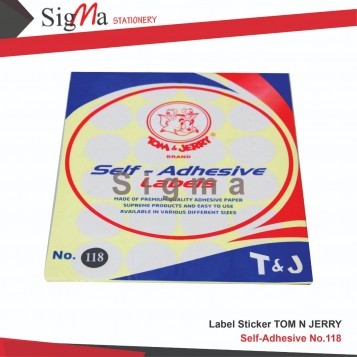 Label TOM&JERRY No.118 - Pad