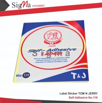 Label TOM&JERRY No.119 - Pad