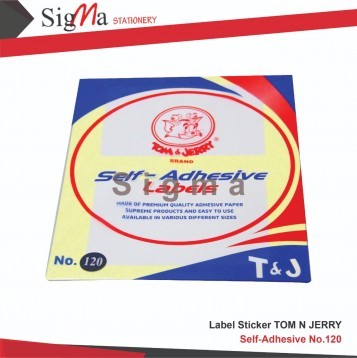 Label TOM&JERRY No.120 - Pad