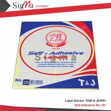 Label TOM&JERRY No.121 - Pad