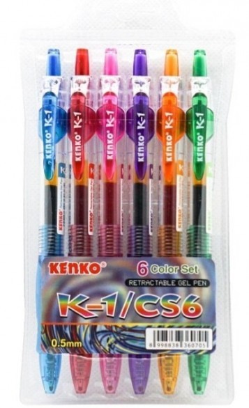 Ballpoint KENKO K1 Warna/i - Set