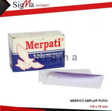 Amplop Putih Mini MERPATI - Pack