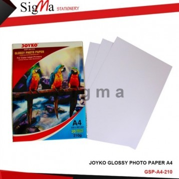 Glossy Photo Paper JOYKO A4 210gr - Pak