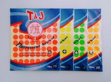 Label TOM&JERRY No.115 warna - Pad - Pad