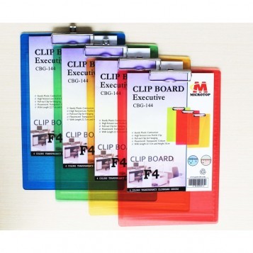 Clipboard Transparan Akrilic MICROTOP CBG-144 - PCS