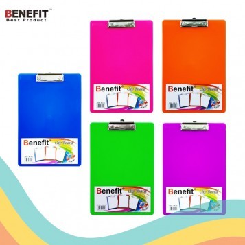 Clipboard Transparan Akrilic BENEFIT B-03 - PCS