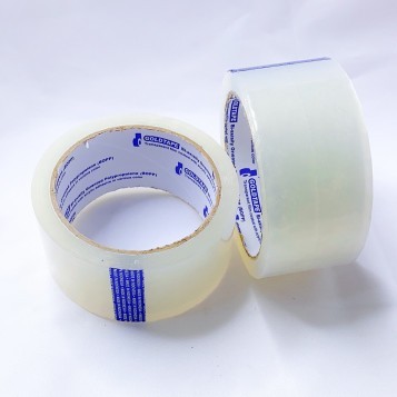 Lakban GOLD TAPE BIRU Bening 2" - Roll