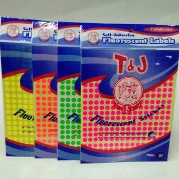 Label TOM&JERRY No.97 Fluroscent - Pad - Pad