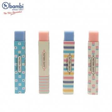 Penghapus Pensil BAMBI TD0002 (isi 4) - Set