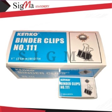 Binder Clip KENKO 111 - BOX