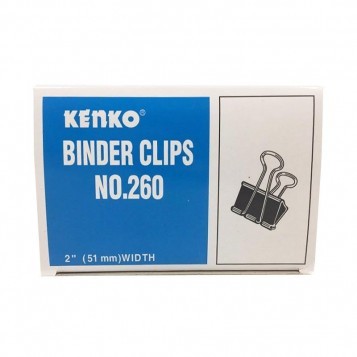 Binder Clip KENKO 260 - Lusin