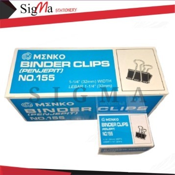 Binder Clip MENKO 155 - BOX