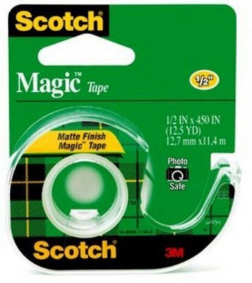 Solatip SCOTCH MAGIC 1/2" #810 + Tempat - PCS