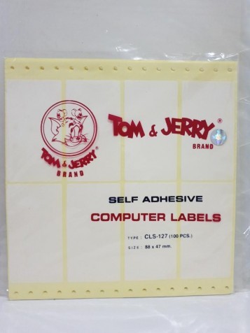 Label TOM&JERRY Computer No.CL-100 - PCS