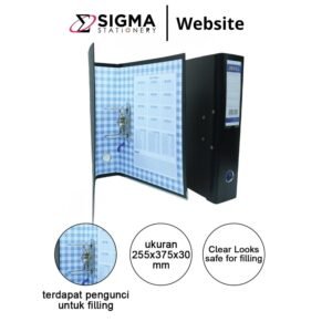 Ordner JENIA Hitam - PCS