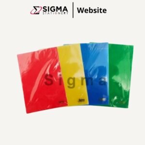 Map Transparan / Zipper DAIICHI A4 #9001 Warna - Pack