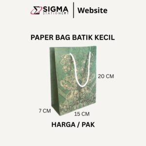 Paper Bag Batik Kecil - Pack