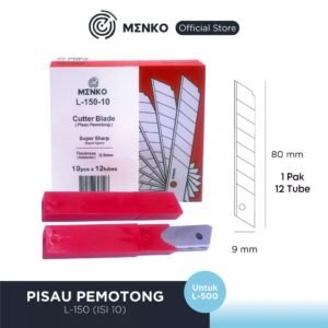 Isi Cutter MENKO Besar L-150-10 (isi 10 per tube) - Pack