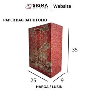 Paper Bag Batik Folio - Lusin