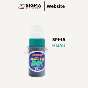 Tinta Stempel JOYKO HIJAU (SPI-15) - Botol
