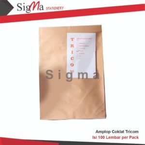Amplop Coklat Folio TRICOM - Pak